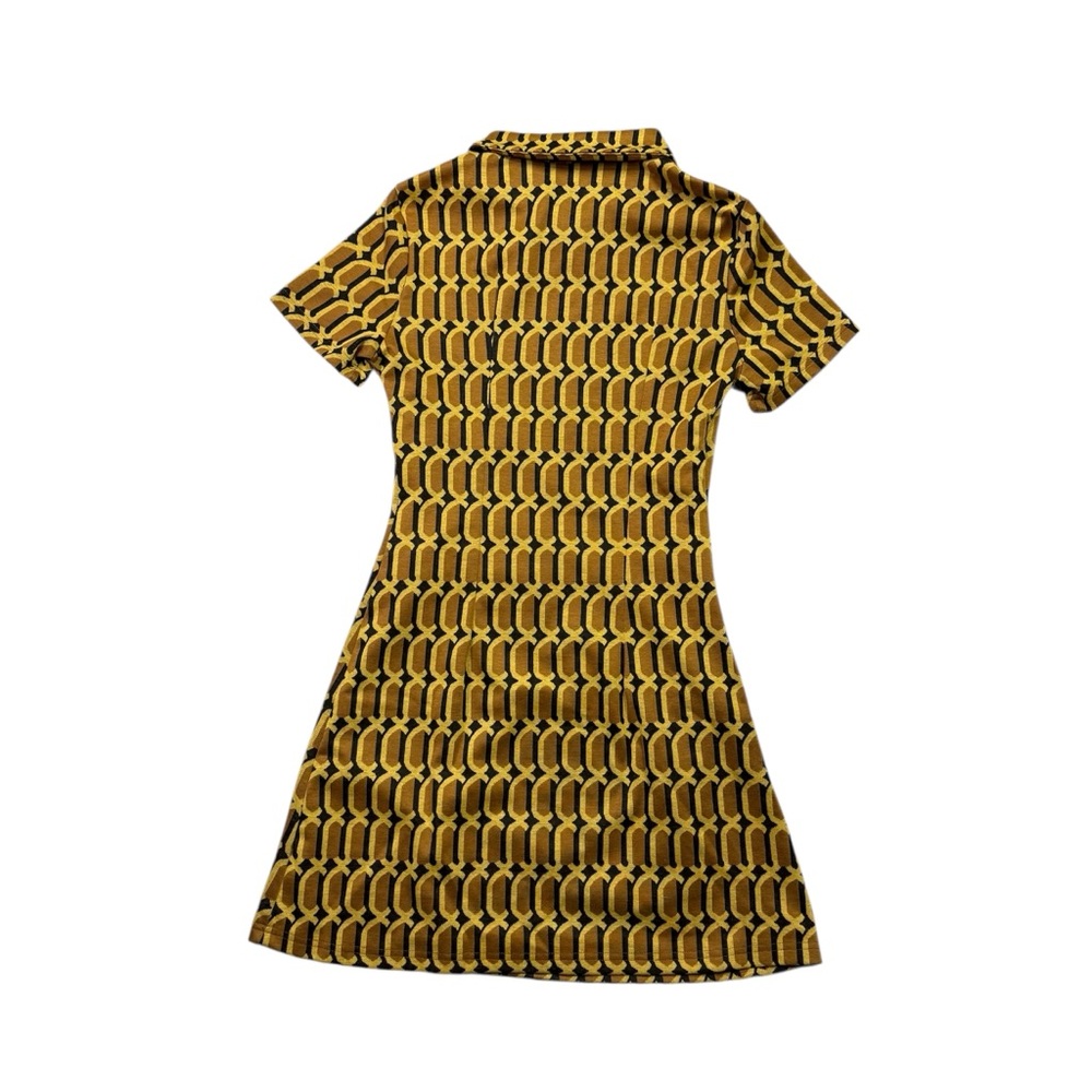 Geometric pattern mini dress - Picture 4 of 4
